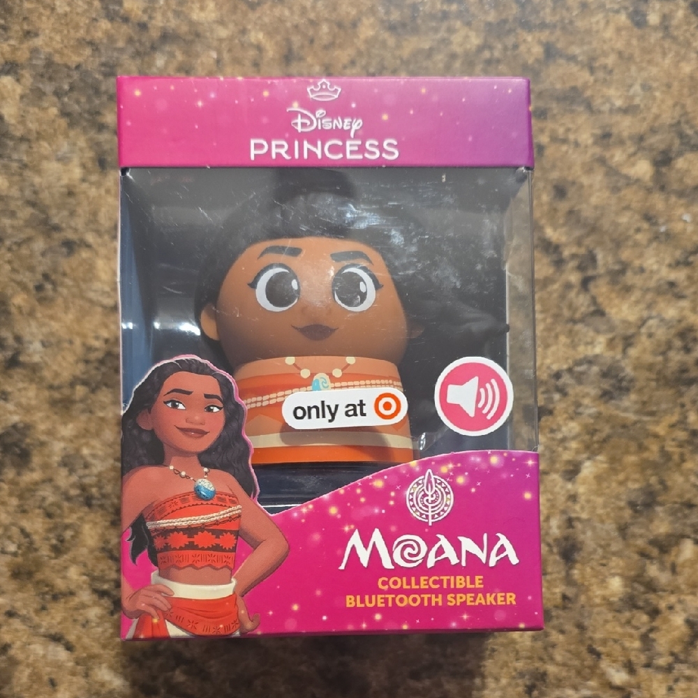 Disney Princess Moana Bluetooth Speaker New In Box